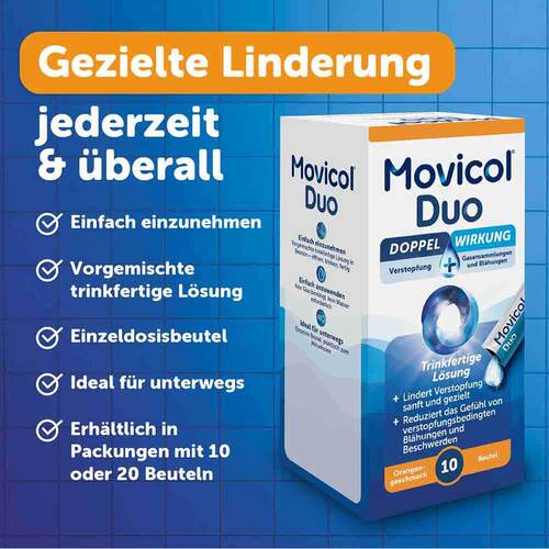 Movicol Duo trinkfertige L&ouml;sung in Beuteln - 4