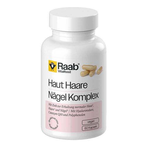Raab Vitalfood Haut Haare N&auml;gel Komplex Kapseln - 1