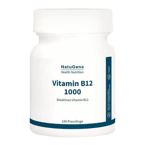 Vitamin B12 1000 Methylcobalamin bioaktiv vegan - 1