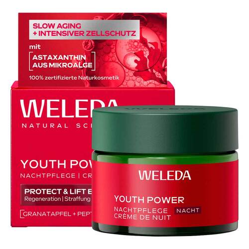 Weleda Youth Power Nachtpflege Granatapfel - 1