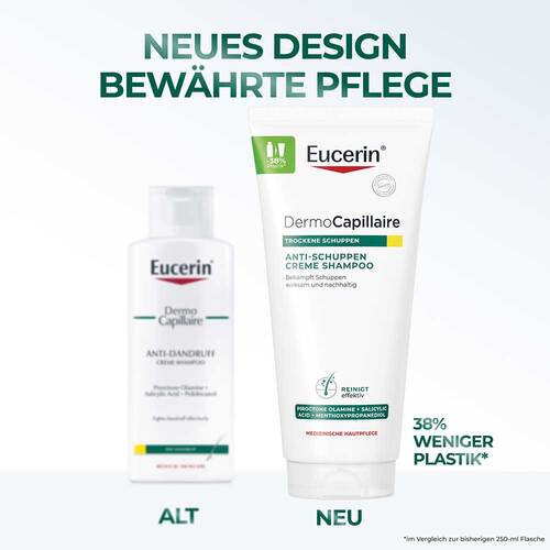 Eucerin Dermocapillaire Anti-Schuppen Creme Shampoo  - 8