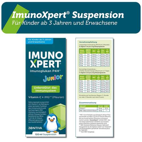 Imunoxpert Junior Susp Vitamin C + Beta-Glucan Suspension  - 2