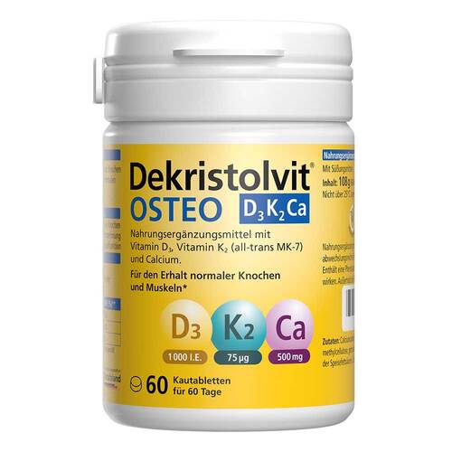 Dekristolvit Osteo D3K2Ca Kautabletten - 1