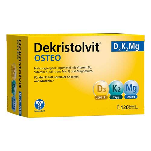 Dekristolvit Osteo D3K2 Mg Kapseln - 1