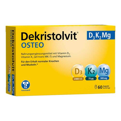 Dekristolvit Osteo D3K2 Mg Kapseln - 1