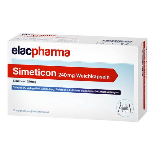 Elacpharma Simeticon 240 mg Weichkapseln - 1