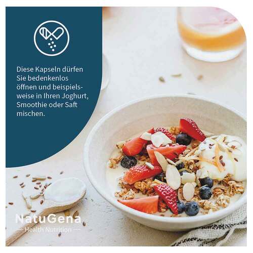 Gerstengras + Vitamin C gepuffert vegan Kapseln - 4