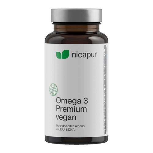 Nicapur Omega-3 Premium vegan Kapseln - 1