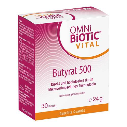 Omni Biotic Vital Butyrat 500 Kapseln - 1