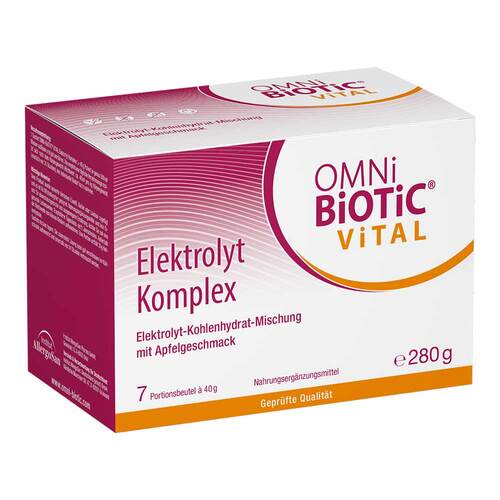 Omni Biotic Vital Elektrolyt Kompl.Apfel Pulver Sach. - 1