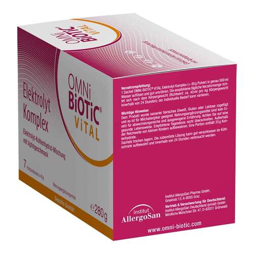 Omni Biotic Vital Elektrolyt Kompl.Apfel Pulver Sach. - 2