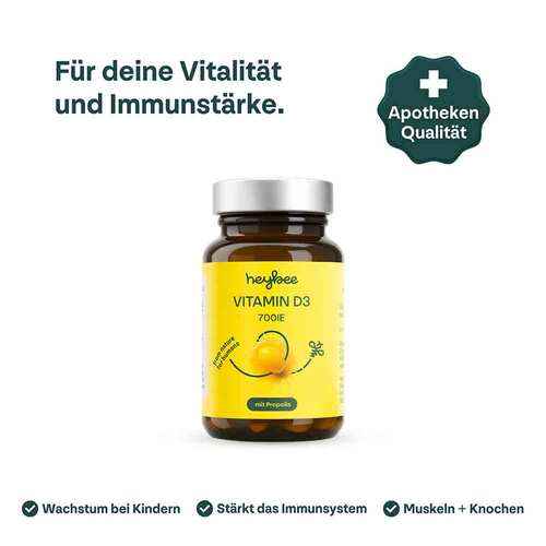 Heybee Vitamin D3 700 I.E. + Propolis Kapseln - 2