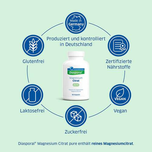 Magnesium Diasporal Citrat pure Kapseln - 4