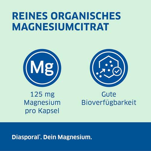 Magnesium Diasporal Citrat pure Kapseln - 7