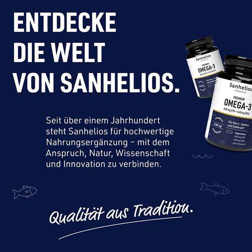 Sanhelios Premium Omega-3 Kapseln - 5