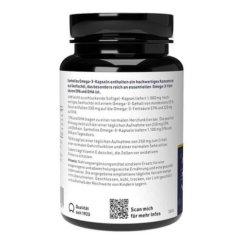 Sanhelios Premium Omega-3 Kapseln - 7