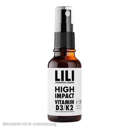 Vitamin D3 1000 I.E. K2 vegan liposomal Spray - 1