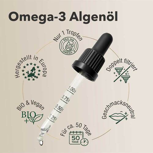 Bio Algen&ouml;l DHA reich 465 mg white Omega - 5