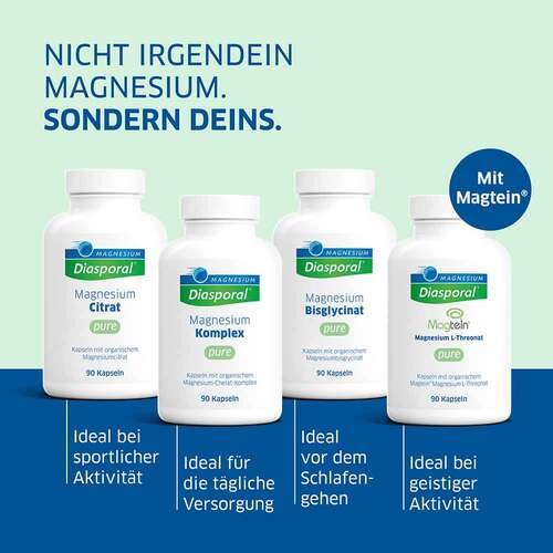 Magnesium Diasporal Bisglycinat pure Kapseln - 7