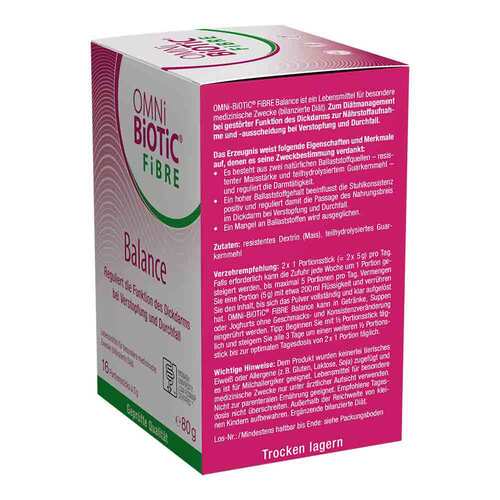 Omni Biotic Fibre Balance Pulver Sticks - 3