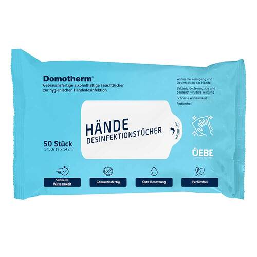 Domotherm Hand-Desinfektionst&uuml;cher - 1