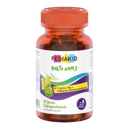 Pediakid Bakto Gums Apfelgeschmack - 1