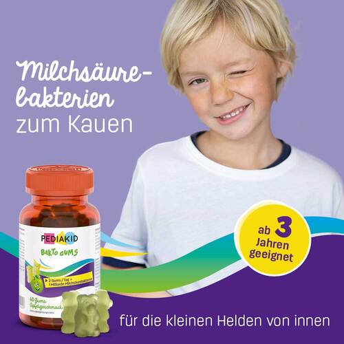 Pediakid Bakto Gums Apfelgeschmack - 2