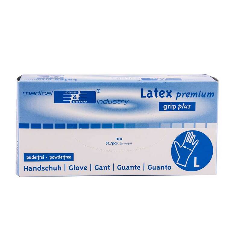 Handschuhe Latex puderfrei unsteril Gre L 100 St online bei Pharmeo kaufen