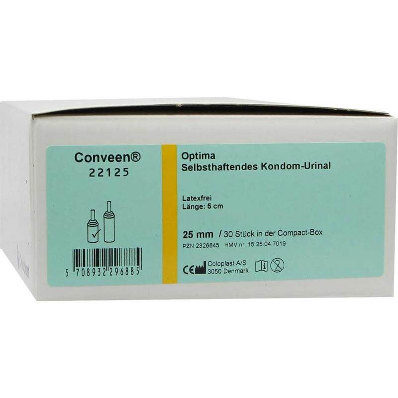 Conveen Optima Kondom Urinal 5cm 25mm 30 St online bei Pharmeo kaufen