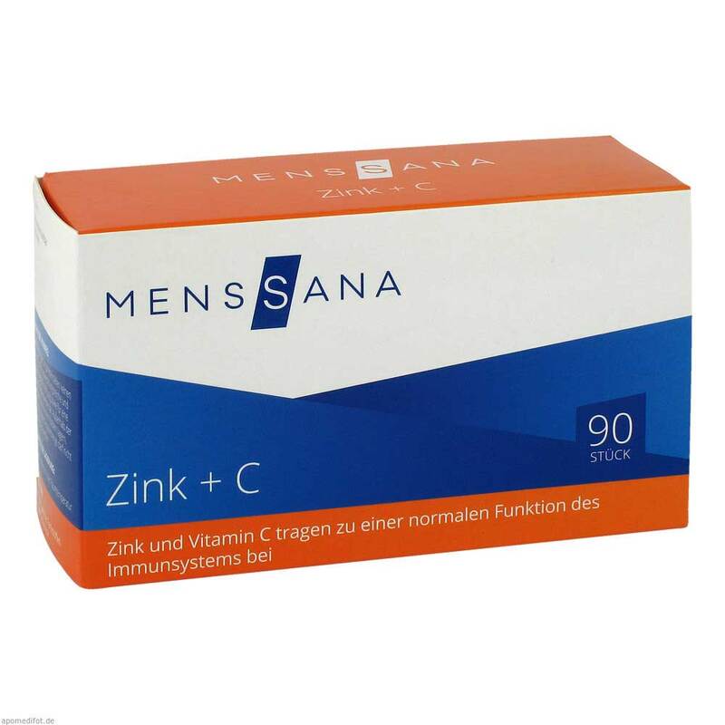 Das Gesunde Plus Kieselerde Calcium Zink C Lutschtabletten Zink + C Menssana Lutschtabletten 90 St online bei Pharmeo kaufen