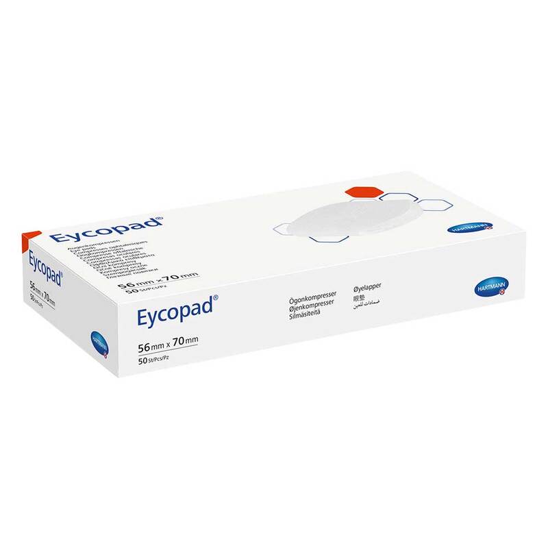 Eycopad Augenkompressen 56x70 mm unsteril 50 St online bei Pharmeo kaufen